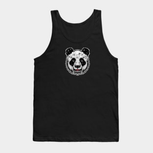 lazy panda Tank Top